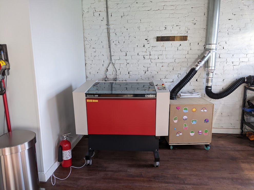Trotec Speedy300 Laser Cutting and Engraving machine